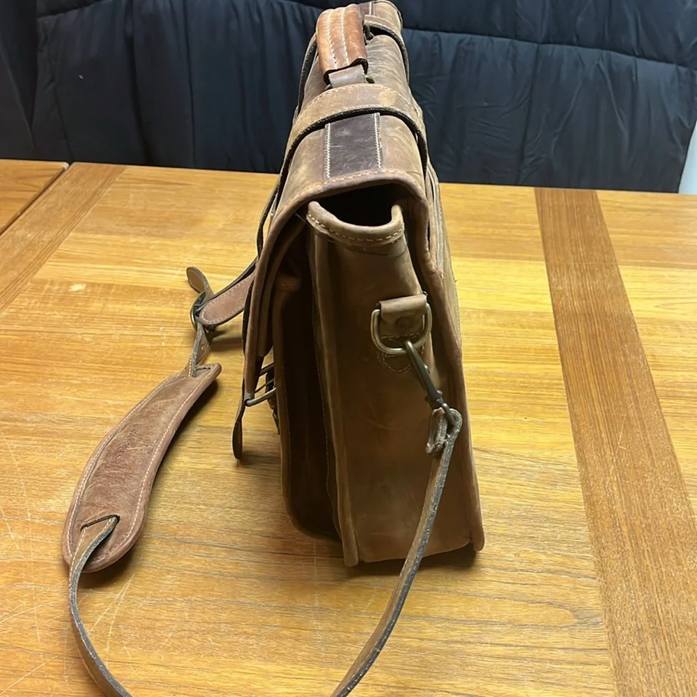 Schlesinger Vintage Leather Briefcase